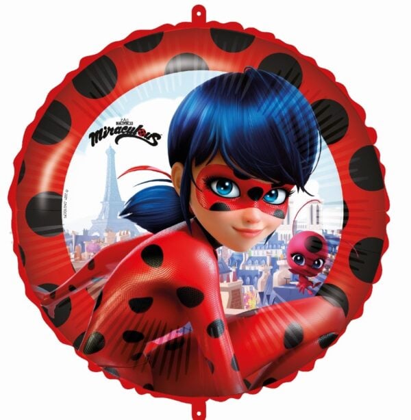 Foilballoon 18'' - Miraculous Ladybug