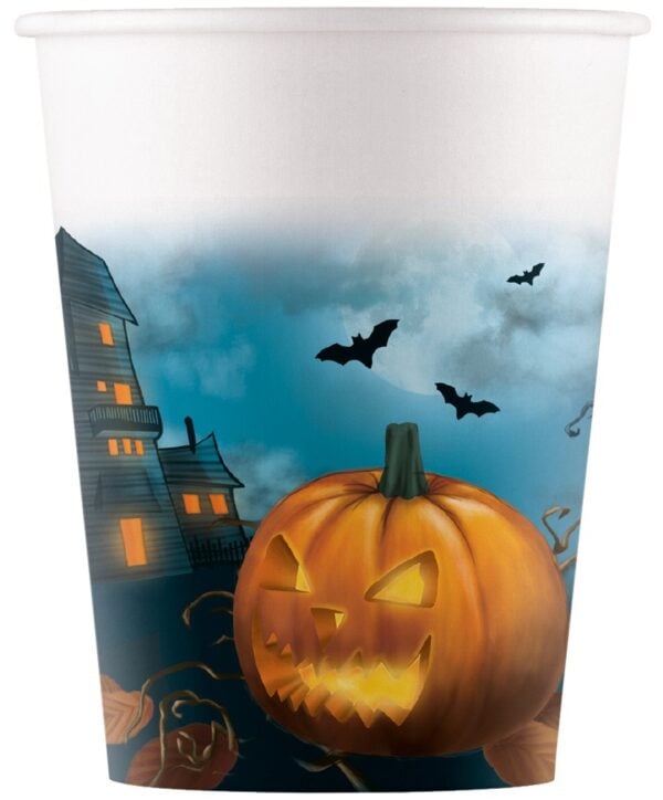 8 Paper Cups 200 ml FSC - Halloween Sensations
