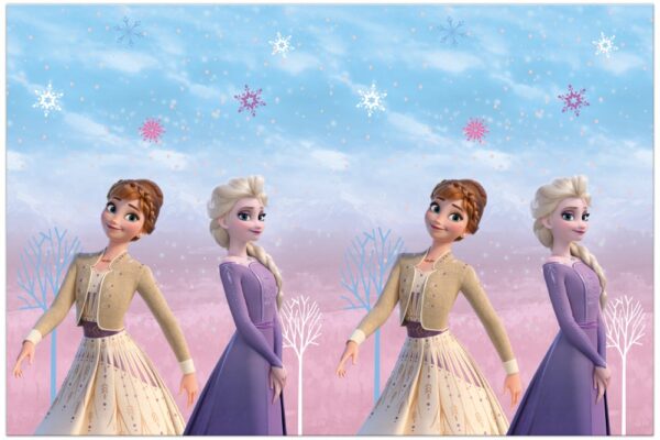 1 Plastic Tablecover 120x180cm - Frozen 2 Wind Spirit