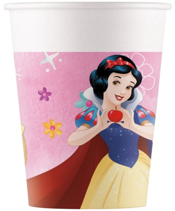 8 paper Cups 200m ml FSC - Princess Live Your Story