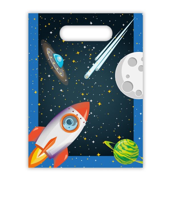 6 Party Bags - Rocket Space