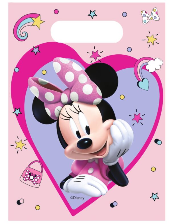 6 Party Bags - Minnie Junior