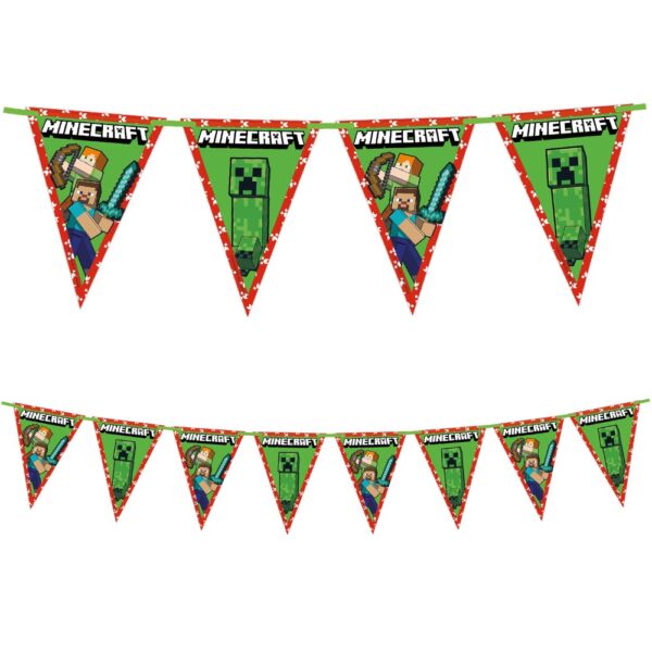 1 Paper Triangle Flag Banner FSC (9 flags) - Minecraft