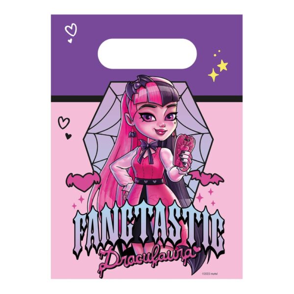 4 Paper Party Bags FSC - Monsters High "Best Students"