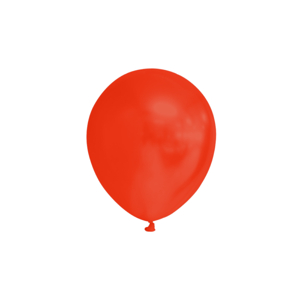 100 Balloons 5" red