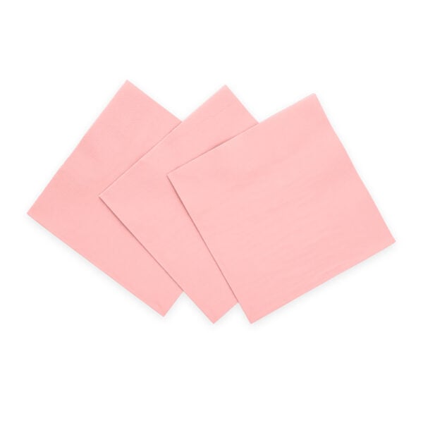 20 3-Ply Paper Luncheon Napkins 33x33cm FSC - Pink