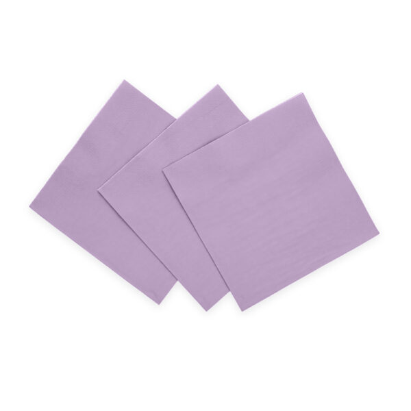 20 3-Ply Paper Luncheon Napkins 33x33cm FSC - Lavender