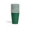 14 Paper cups 210ml FSC - Dark green