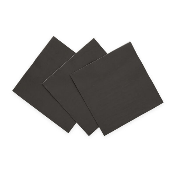 20 Napkins 3-ply 33x33cm FSC - Black
