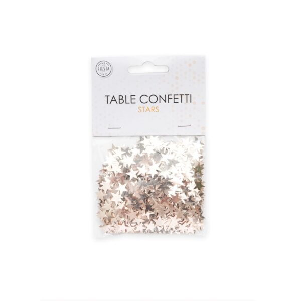 Table confetti Rose gold stars - 14 grams - Image 2