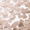 Table confetti Rose gold hearts - 14 grams