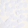 Table confetti White hearts - 14 grams