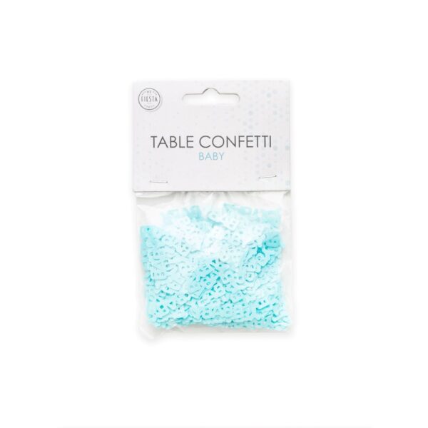 Table confetti Blue text "baby" - 14 grams - Image 2