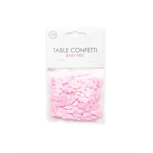 Table confetti Pink baby feet - 14 grams - Image 2