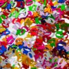 Table confetti Multicolour number 10 - 14 grams