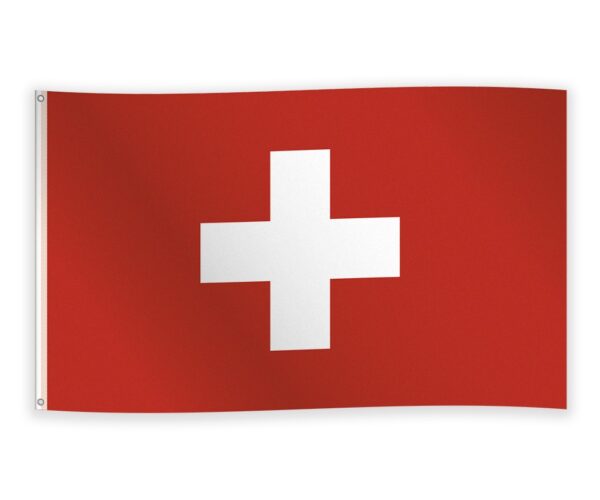 Flag Switzerland 150cm x 90cm - Image 2
