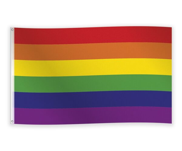 Flag Polyester 150cm x 90cm - Pride - Image 2