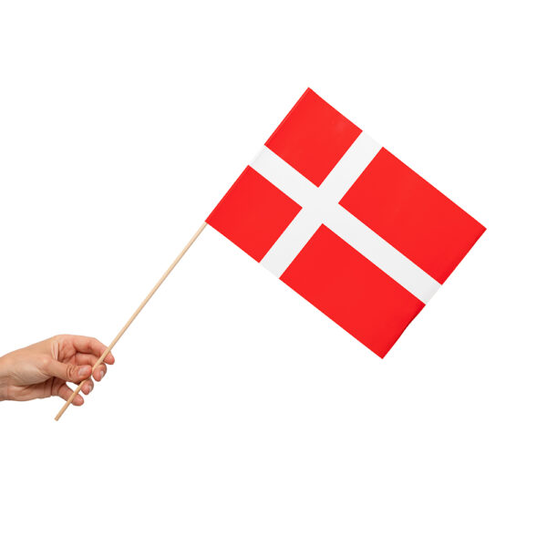 10 Paper flag 20x30cm Denmark - Image 2