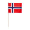 10 Paper flag 20x30cm Norway