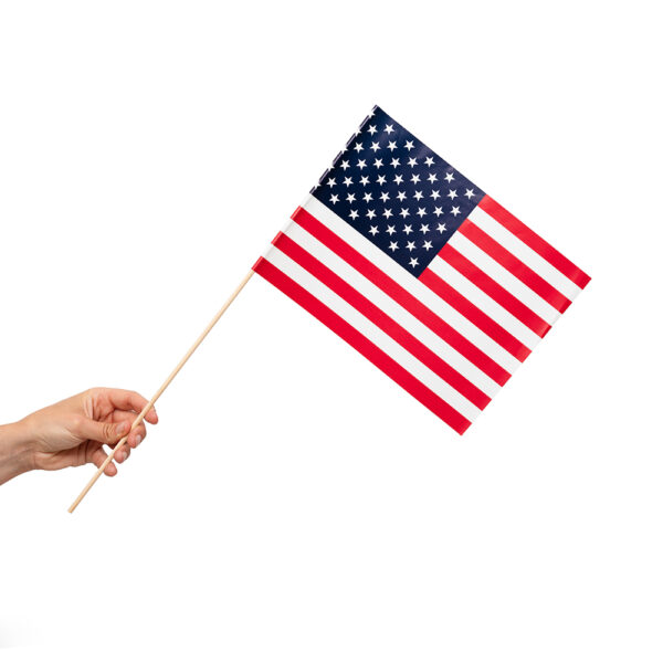 10 Paper flag 20x30cm USA - Image 2