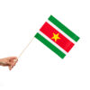 10 Paper flag 20x30cm Suriname - Image 2