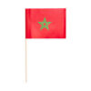 10 Paper flag 20x30cm Morocco
