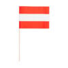 10 Paper flag 20x30cm Austria