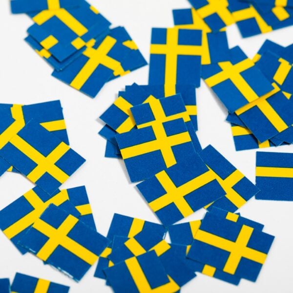 Table confetti paper 150pcs Sweden