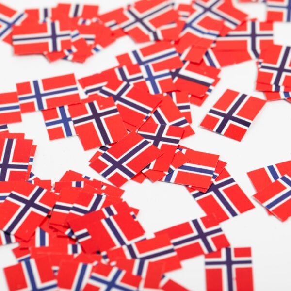 Table confetti paper 150pcs Norway
