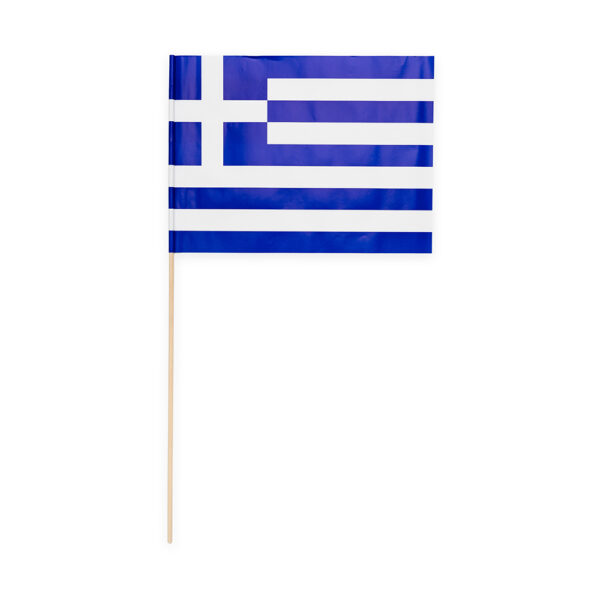 10 Paper flag 20x30cm Greece