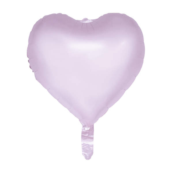 Foilballoon 18'' pastel purple - Watercolors Hearts