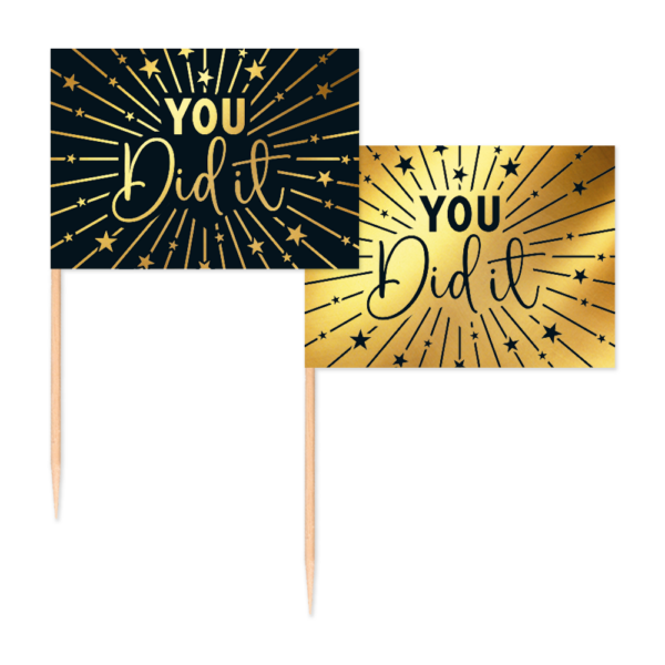 50 Flag picks - You did It Golden Celebrations