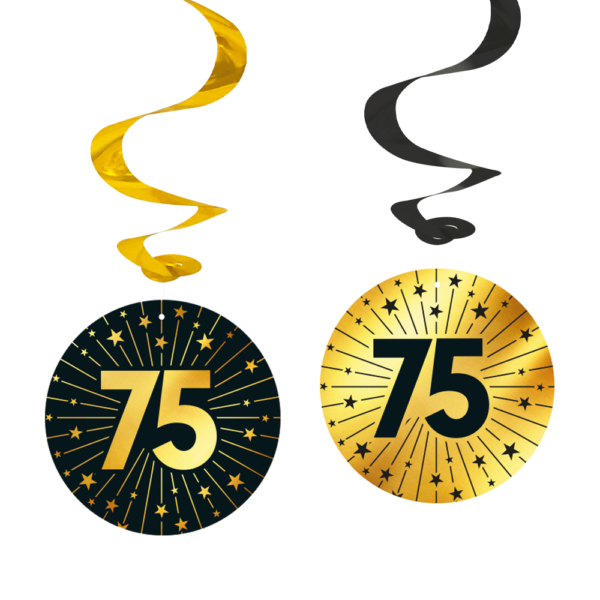4 Swirls - '75' Golden Celebrations