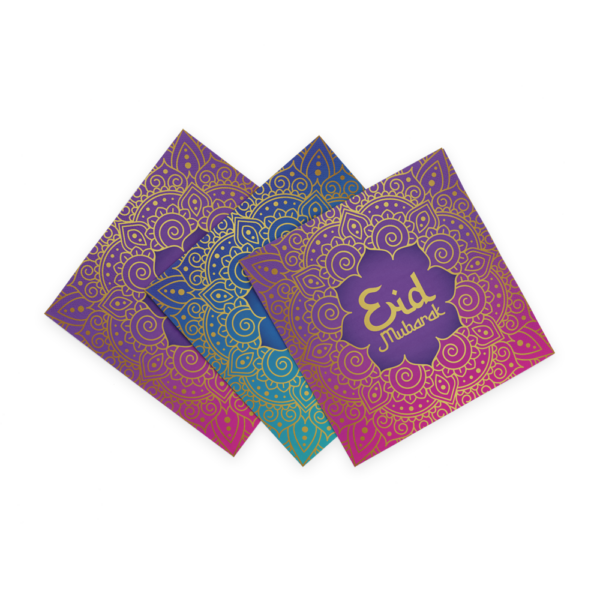 20 3-Ply Napkins 33x33 cm - Eid Mubarak