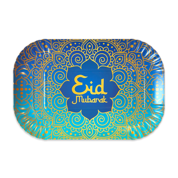 2 Paper food trays - Eid Mubarak - Image 2