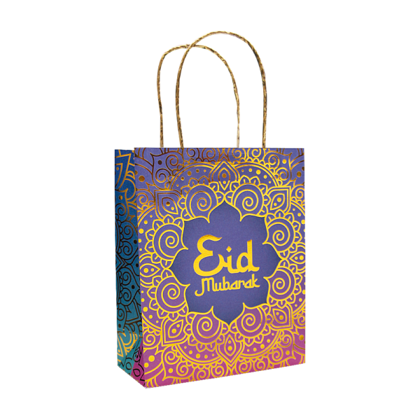 Giftbag Paper 170x80x210mm - Eid Mubarak