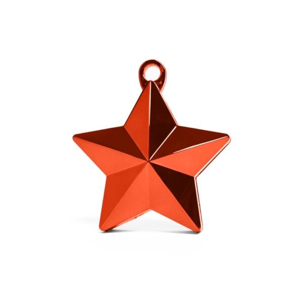Star balloonweight 150 gsm metallic red