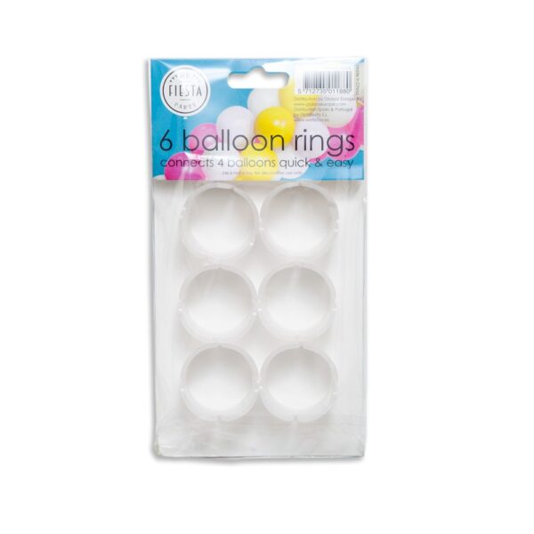 6 balloon rings