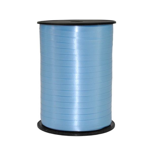 Ribbon 500m x 5mm light blue