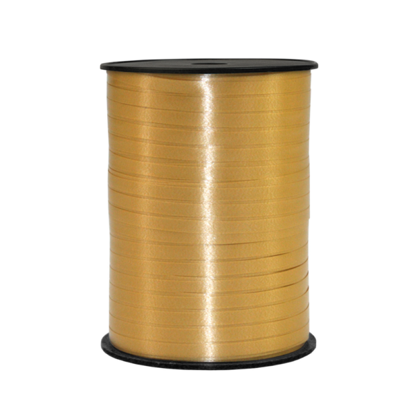 Ribbon 500m x 5mm gold