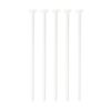 100 Balloon sticks paper 40cm white - Image 2