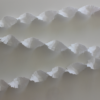 Crepe Garland 24m flame retardant white - Image 3