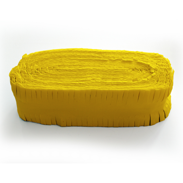 Crepe Garland 24m flame retardant yellow