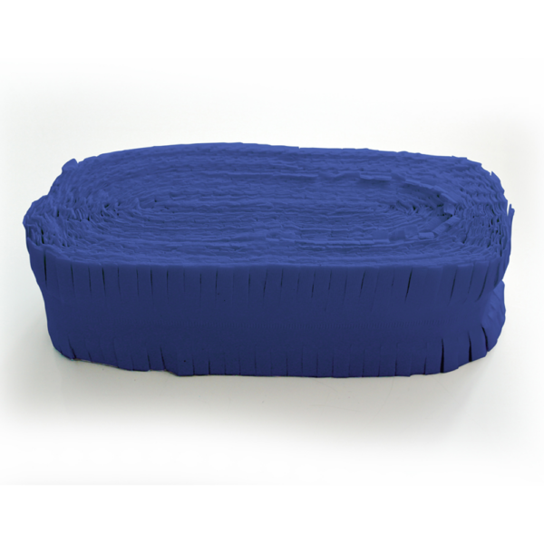 Crepe Garland 24m flame retardant navy blue