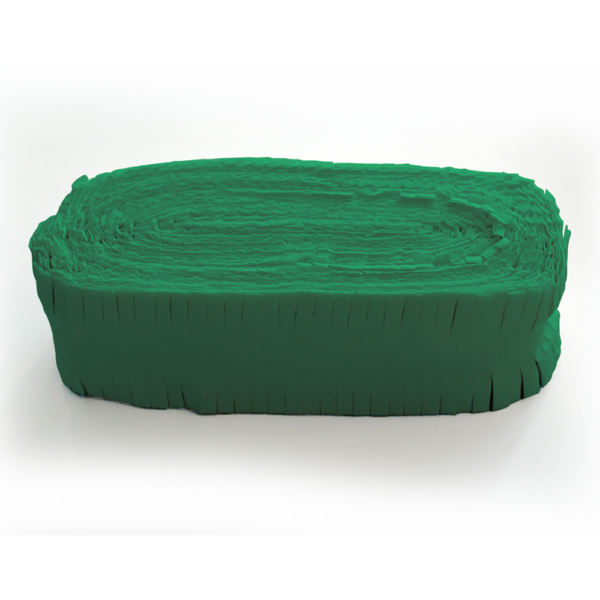 Crepe Garland 24m flame retardant xmas green