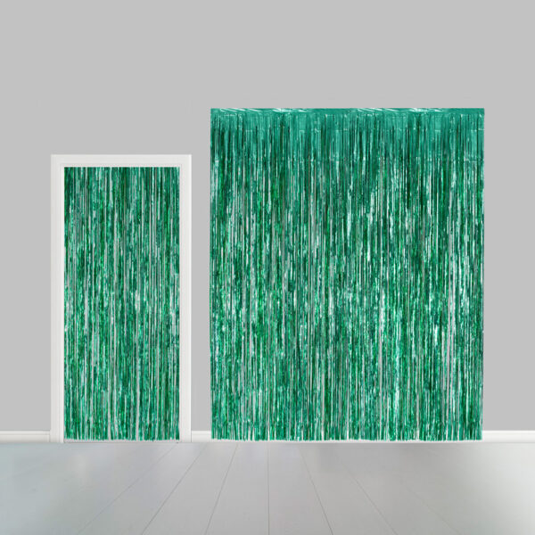 Party Curtain 100x240cm green