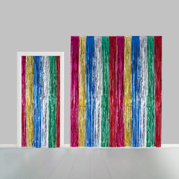 Party Curtain 100x240cm multicolor