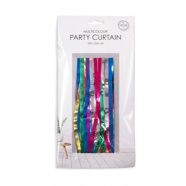 Party Curtain 100x240cm multicolor - Image 2