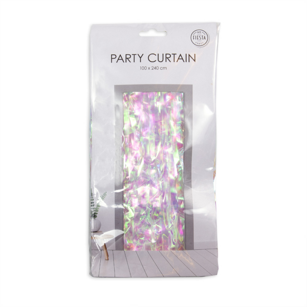 Party Curtain 100x240cm iridescent - Image 2