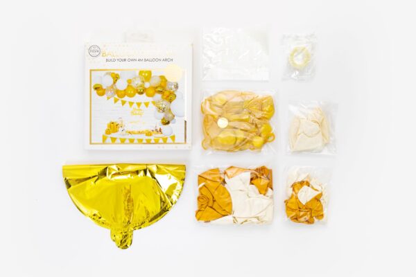 Balloon deco kit gold - Image 2